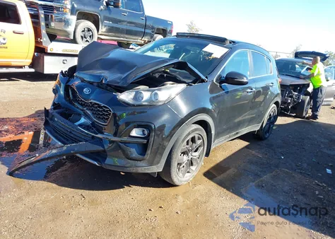 2020 Kia Sportage S из США, поврежденный, VIN KNDP63AC2L7742421